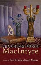 Learning from MacIntyre