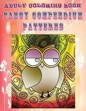 Adult Coloring Book Fancy Compendium Patterns