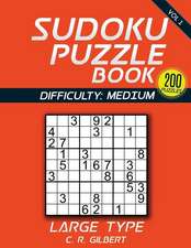 Sudoku Puzzle Book - Medium