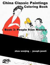 China Classic Paintings Coloring Book - Book 3