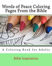 Words of Peace Coloring Pages from the Bible