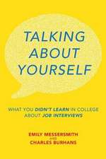 Talking about Yourself