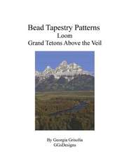 Bead Tapestry Patterns Loom Grand Tetons Above the Veil