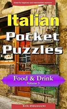 Italian Pocket Puzzles - Food & Drink - Volume 3