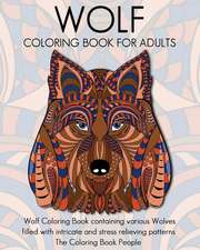 Wolf Coloring Book for Adults