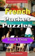 French Pocket Puzzles - Food & Drink - Volume 1