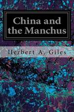 China and the Manchus