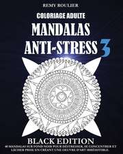 Coloriage Adulte Mandalas Anti-Stress Black Edition 3