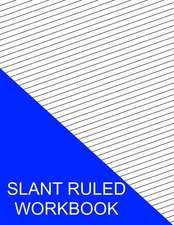 Slant Ruled Workbook