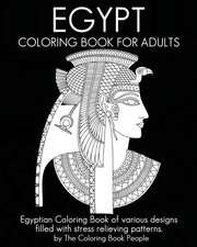 Egypt Coloring Book for Adults