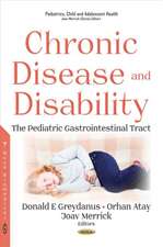 Chronic Disease and Disability