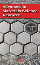 WYTHERS, M: Advances in Materials Science Research