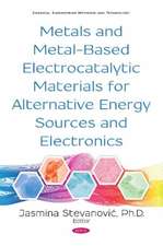 Metals and Metal-Based Electrocatalytic Materials for Altern