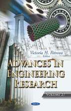 Advances in Engineering Research: Volume 27