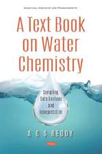 Reddy, A: A Text Book on Water Chemistry