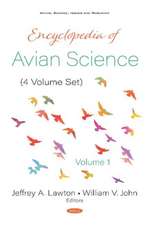 Encyclopedia of Avian Science (4 Volume Set)