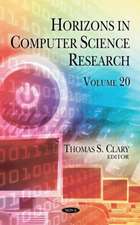 Horizons in Computer Science Research. Volume 20