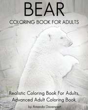 Bear Coloring Book for Adults