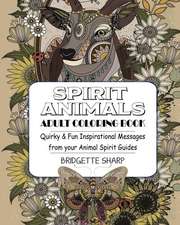 Spirit Animals Adult Coloring Book