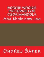 Boogie Woogie Patterns for Cgda Mandola