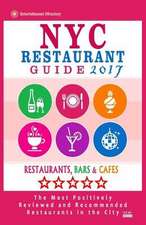 NYC Restaurant Guide 2017
