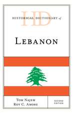 Historical Dictionary of Lebanon