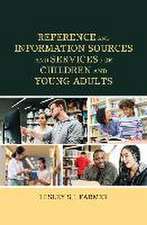 Reference and Information Sources and Services for Children and Young Adults