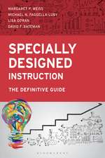 Specially Designed Instruction: The Definitive Guide
