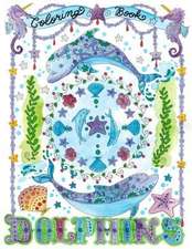 Dolphins Coloring Book