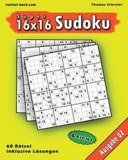 Leichte 16x16 Super-Sudoku Ausgabe 02