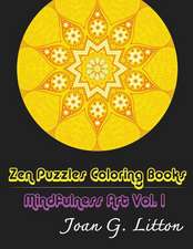 Zen Puzzles Coloring Books