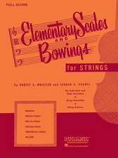 Elementary Scales and Bowings - Full Score (Music Instruction)