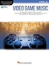 Video Game Music for Viola: Instrumental Play-Along Series Book/Online Audio