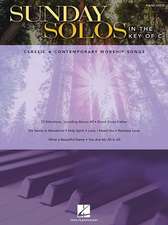 Sunday Solos in the Key of C: Classic & Contemporary Worship Songs