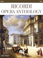 Ricordi Opera Anthology: Bass and Piano