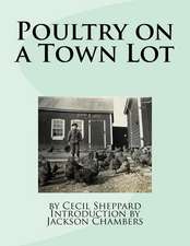 Poultry on a Town Lot