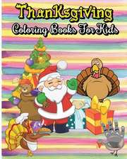 Thanksgiving Coloring Books for Kids