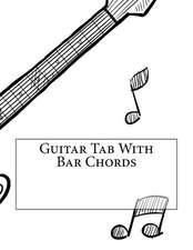 Guitar Tab with Bar Chords