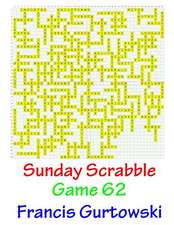 Sunday Scrabble Game 62