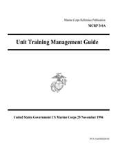 Marine Corps Reference Publication McRp 3-0a Unit Training Management Guide 25 November 1996