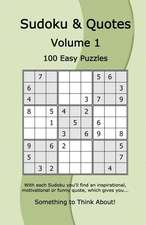 Sudoku & Quotes Volume 1