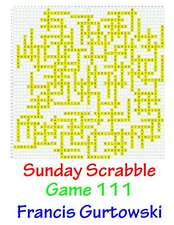 Sunday Scrabble Game 111