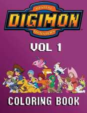 Digimon Coloring Book - 80 Pages A4 (Volume 1)