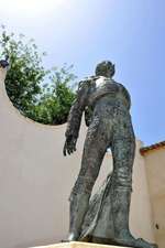 Matador Statue in Ronda Spain Journal