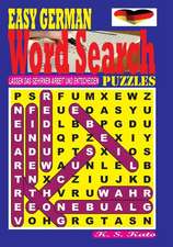 Easy German Word Search Puzzles