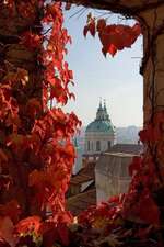 St. Vitus Cathedral in Autumn Prague Czechoslovakia Journal