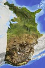 Relief Map of the United States of America Journal USA