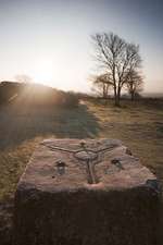 Cissbury Ring Trig Point South Downs Sussex England Journal