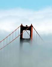 Jumbo Oversized Golden Gate Bridge Blanketed in Fog