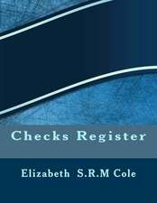 Checks Register